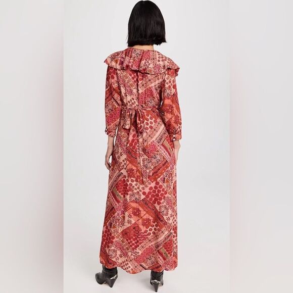 FREE PEOPLE Lennon Maxi Dress Size Small - Picture 2 of 9